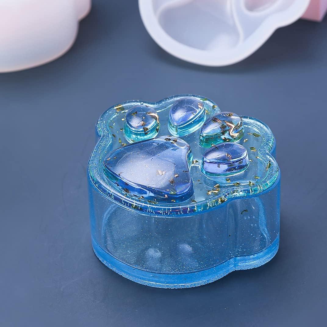 Molde de Silicona Pata de Perro QTTLLI 9.2x8.2x5.6cm DIY