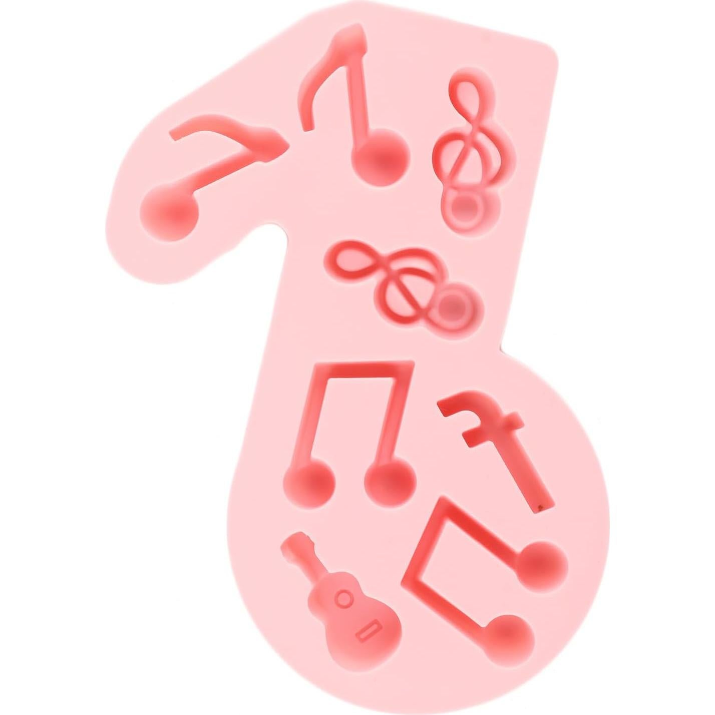 Moldes de Silicona Musical YIMINGMOLD Set de 2 para Caramelos