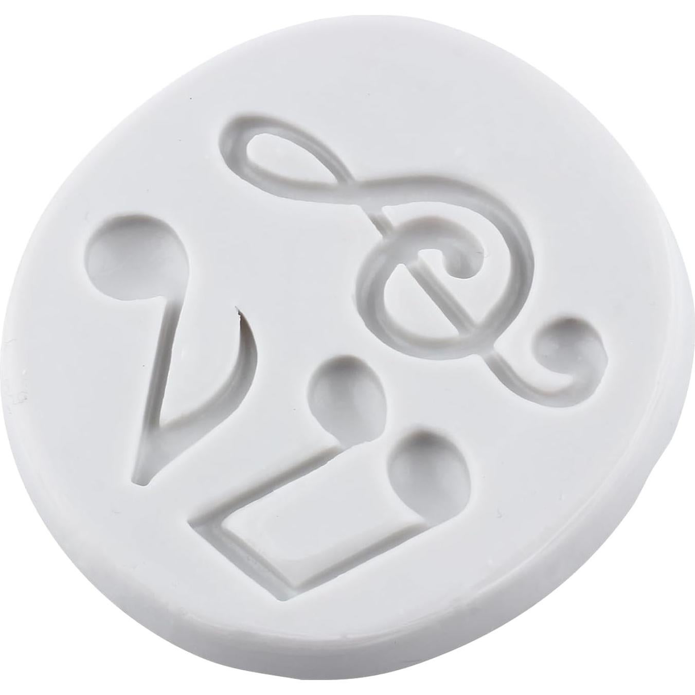 Molde de Silicona Musical YANQINMS 8.1x7.3 cm para Pasteles
