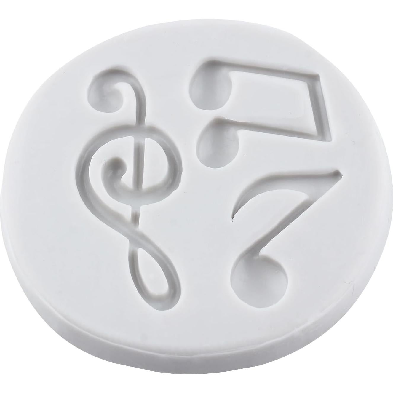 Molde de Silicona Musical YANQINMS 8.1x7.3 cm para Pasteles