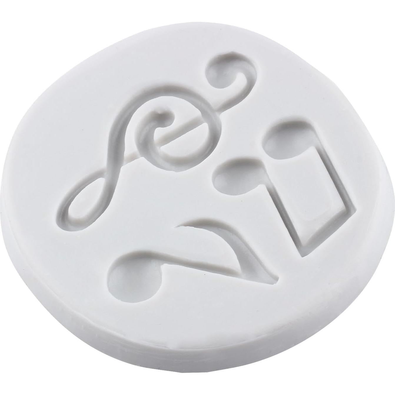 Molde de Silicona Musical YANQINMS 8.1x7.3 cm para Pasteles