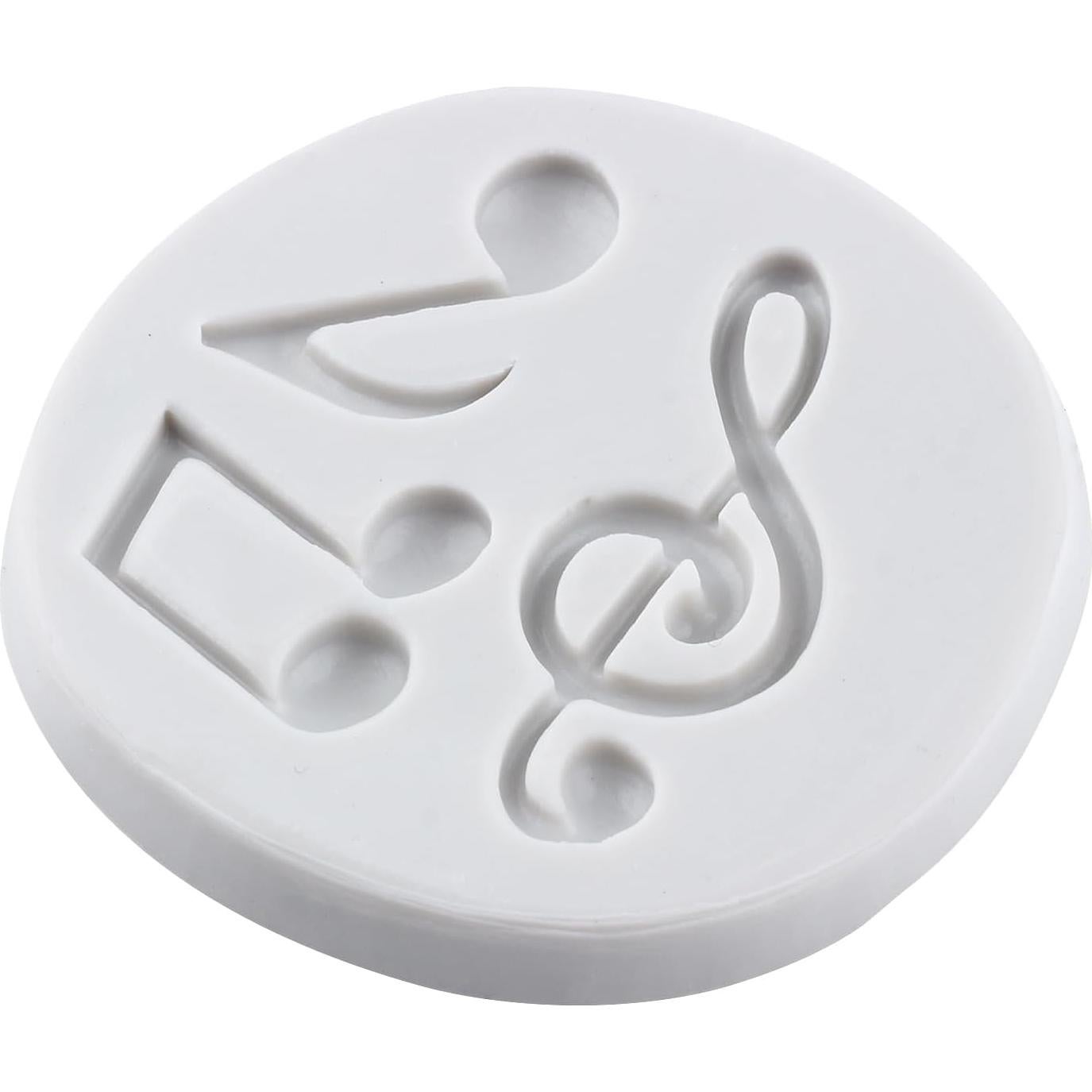 Molde de Silicona Musical YANQINMS 8.1x7.3 cm para Pasteles