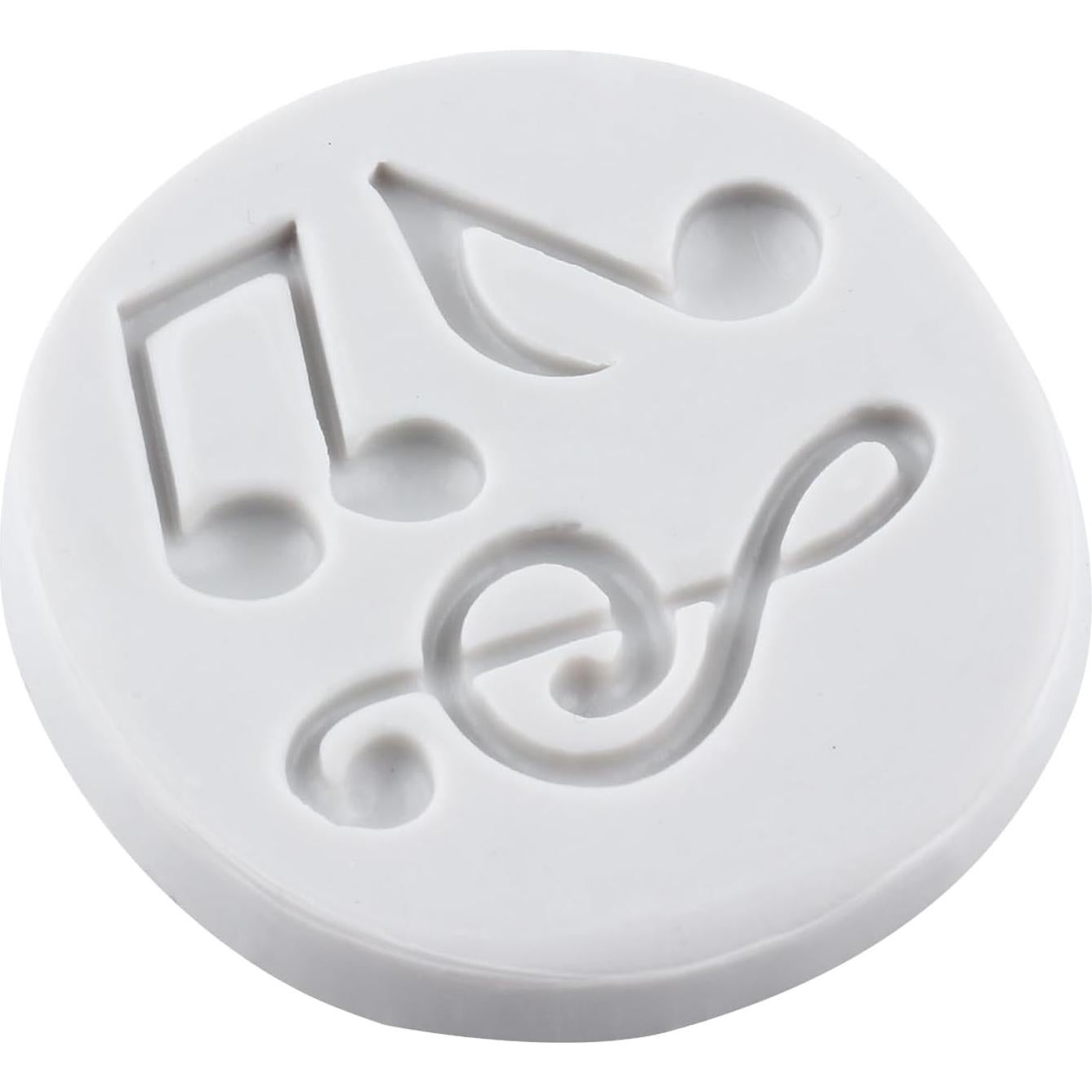 Molde de Silicona Musical YANQINMS 8.1x7.3 cm para Pasteles