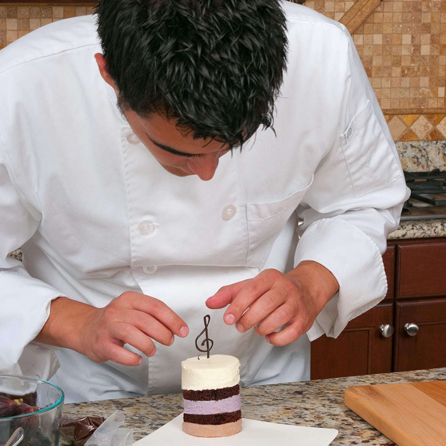 Molde de Fondant Musical Rosa Boao - 3 Piezas Silicona