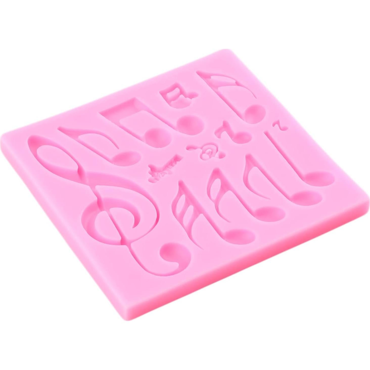 Molde de Fondant Musical ZiXiang - Silicona 2 Piezas