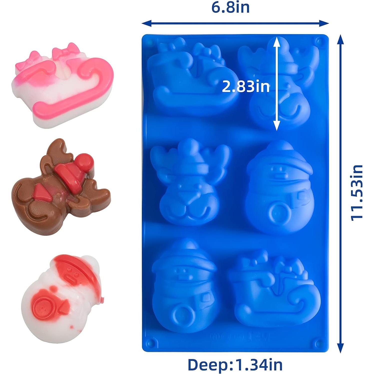 Set de Moldes de Silicona para Hornear IHOMECOOKER 4 Piezas