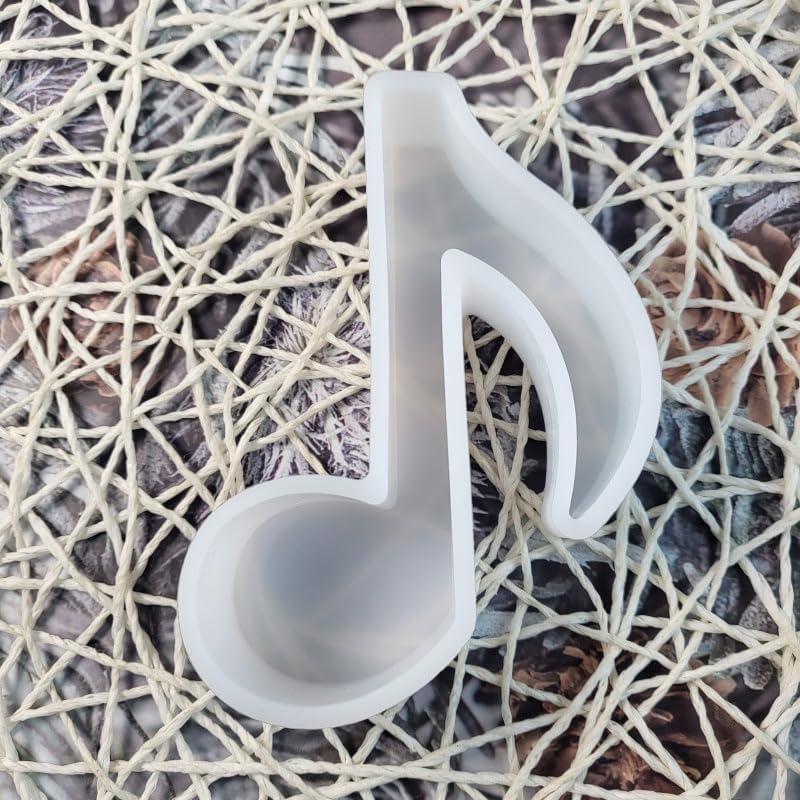 Molde de Silicona Nota Musical Duawenki para Velas y Jabones