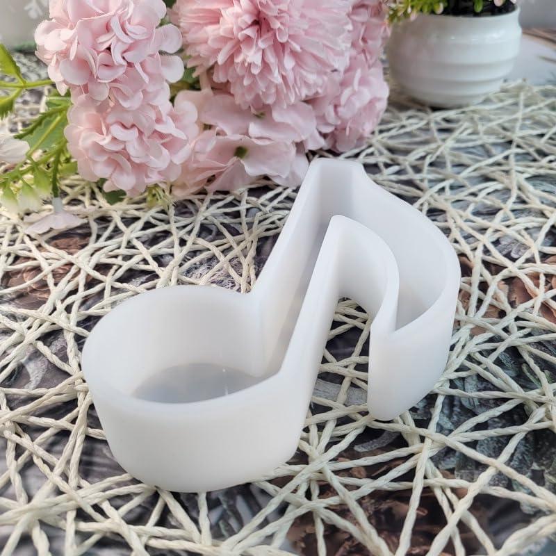 Molde de Silicona Nota Musical Duawenki para Velas y Jabones