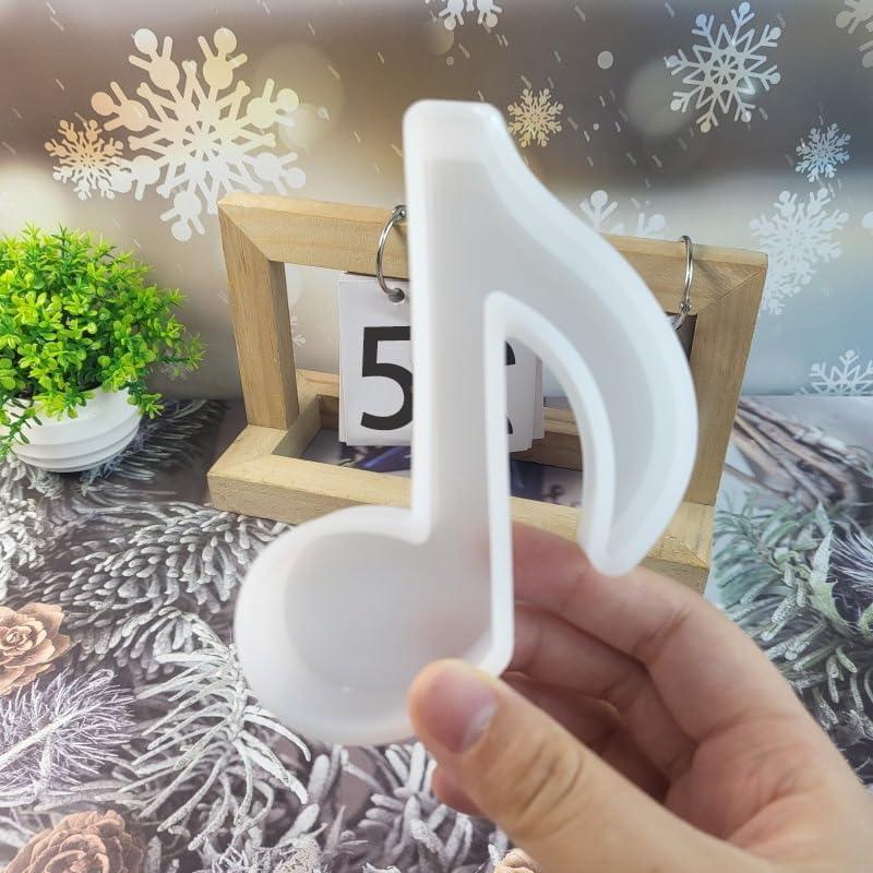 Molde de Silicona Nota Musical Duawenki para Velas y Jabones