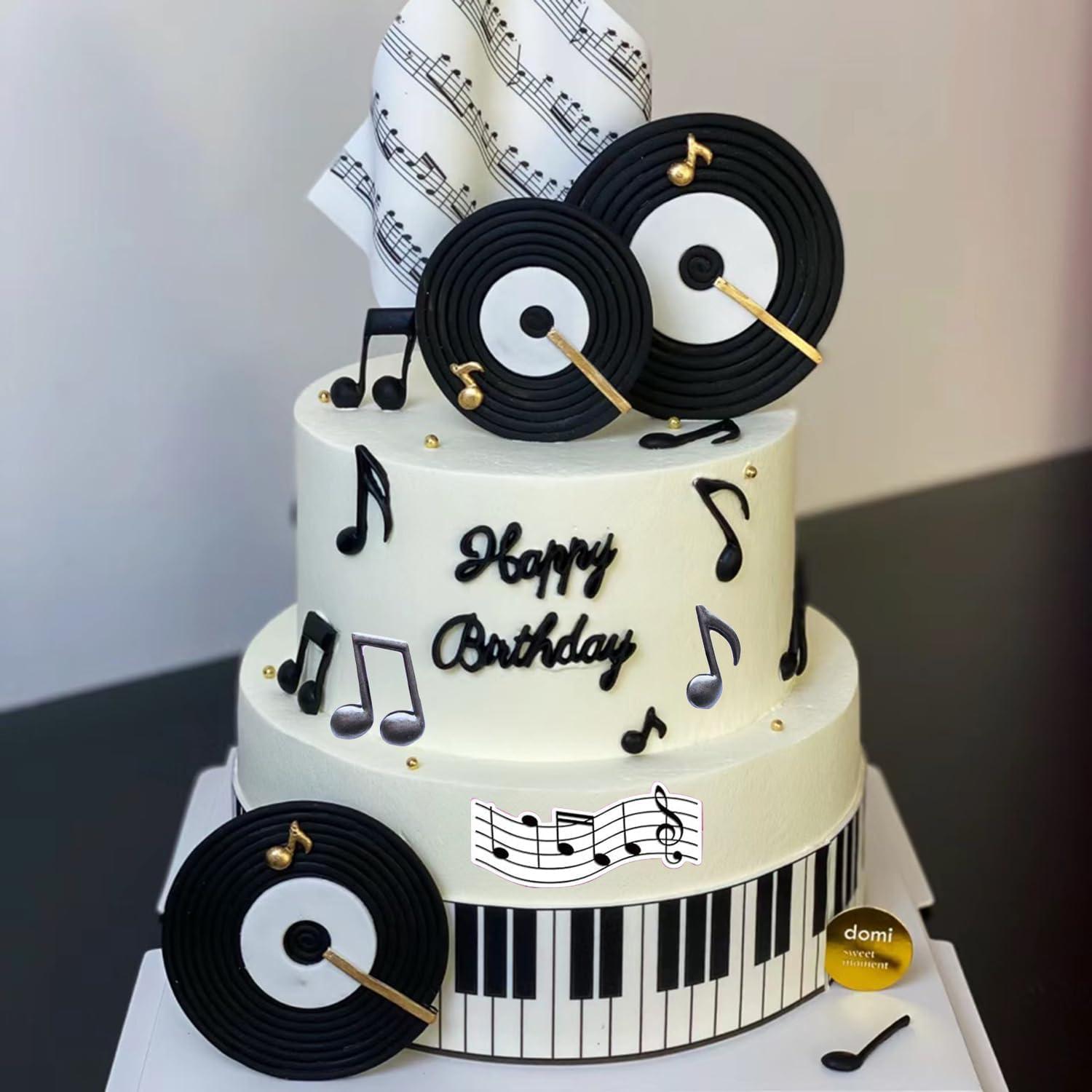 Moldes de Silicona Musical MINFEIDMS - Set de 4 Piezas