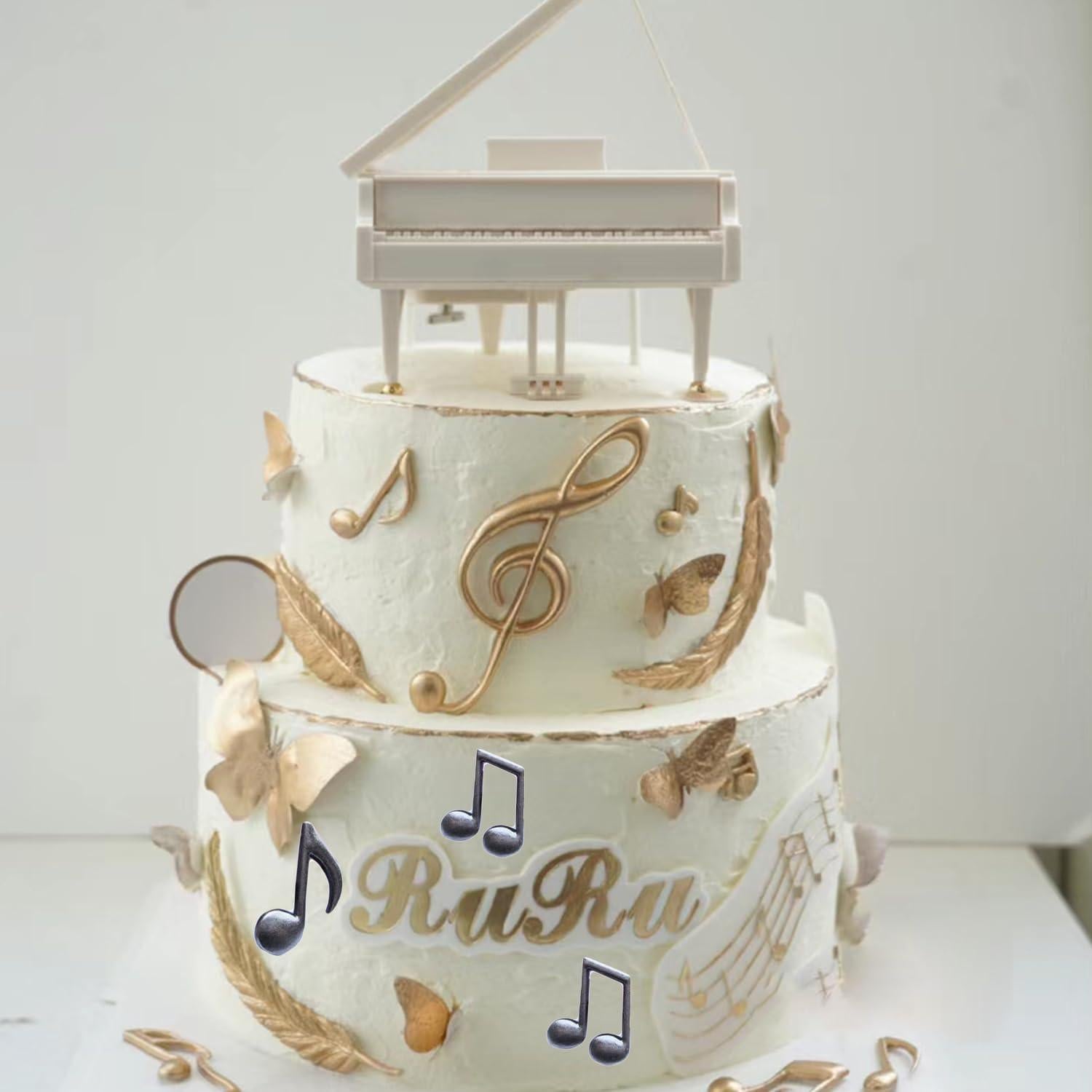 Molde de Silicona de Fondant Nota Musical MINFEIDMS 8x7cm