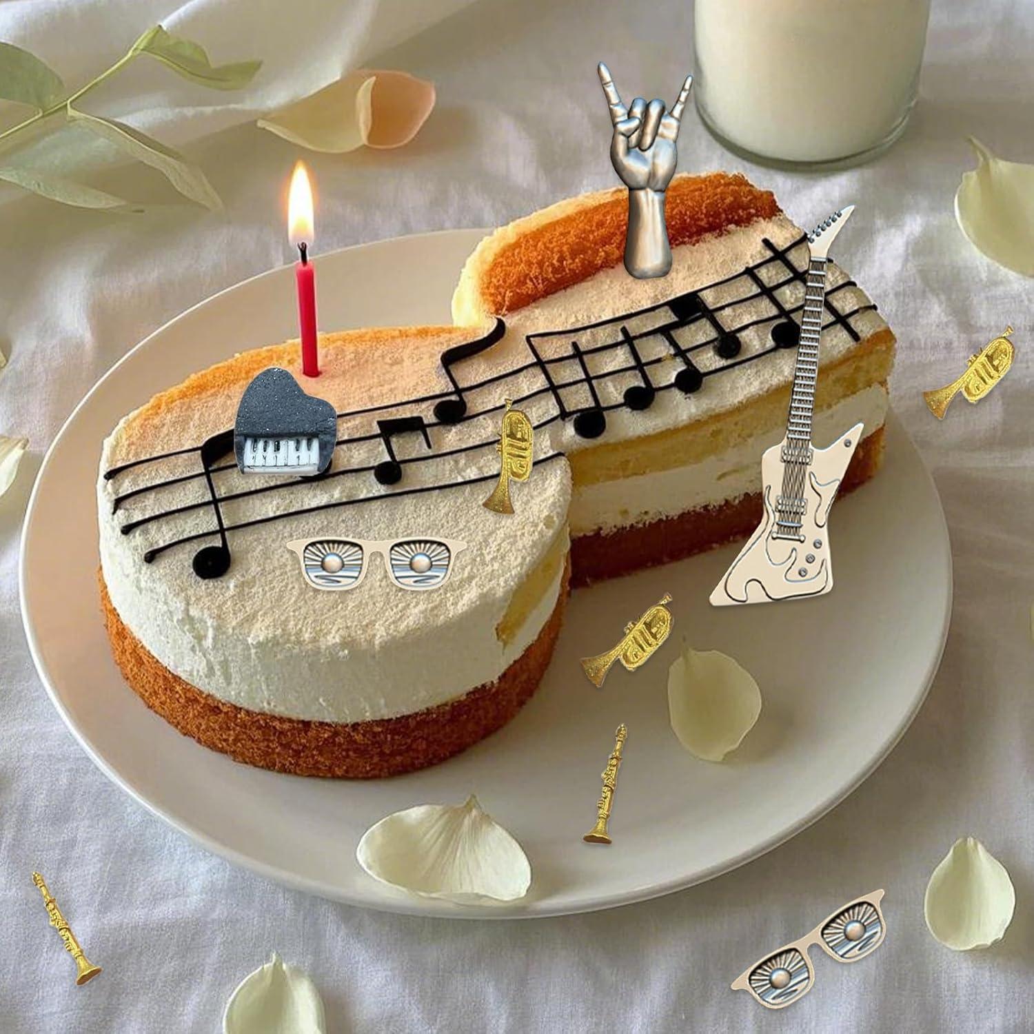 Juego de Moldes de Silicona Musical Octhallow - 3 Piezas Rosa