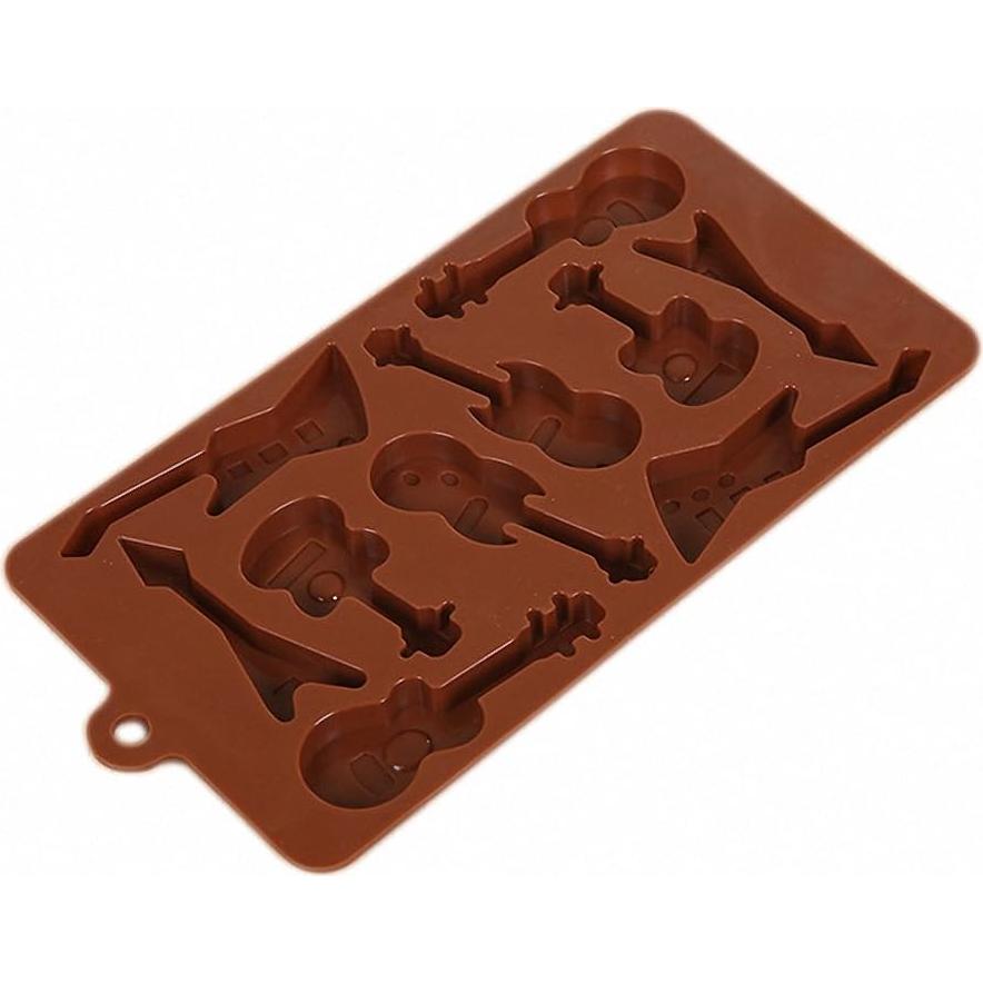 Juego de Moldes de Silicona Musical MoldFun - 2 Piezas