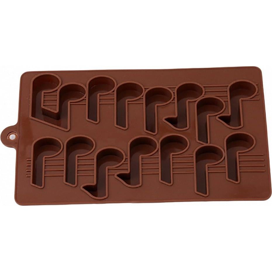 Juego de Moldes de Silicona Musical MoldFun - 2 Piezas