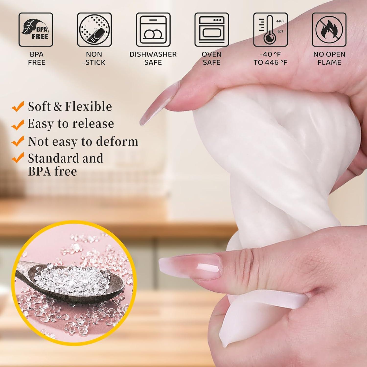 Molde de Silicona Huevo de Pascua MGLIFEUL para Velas 11.5x8.5cm