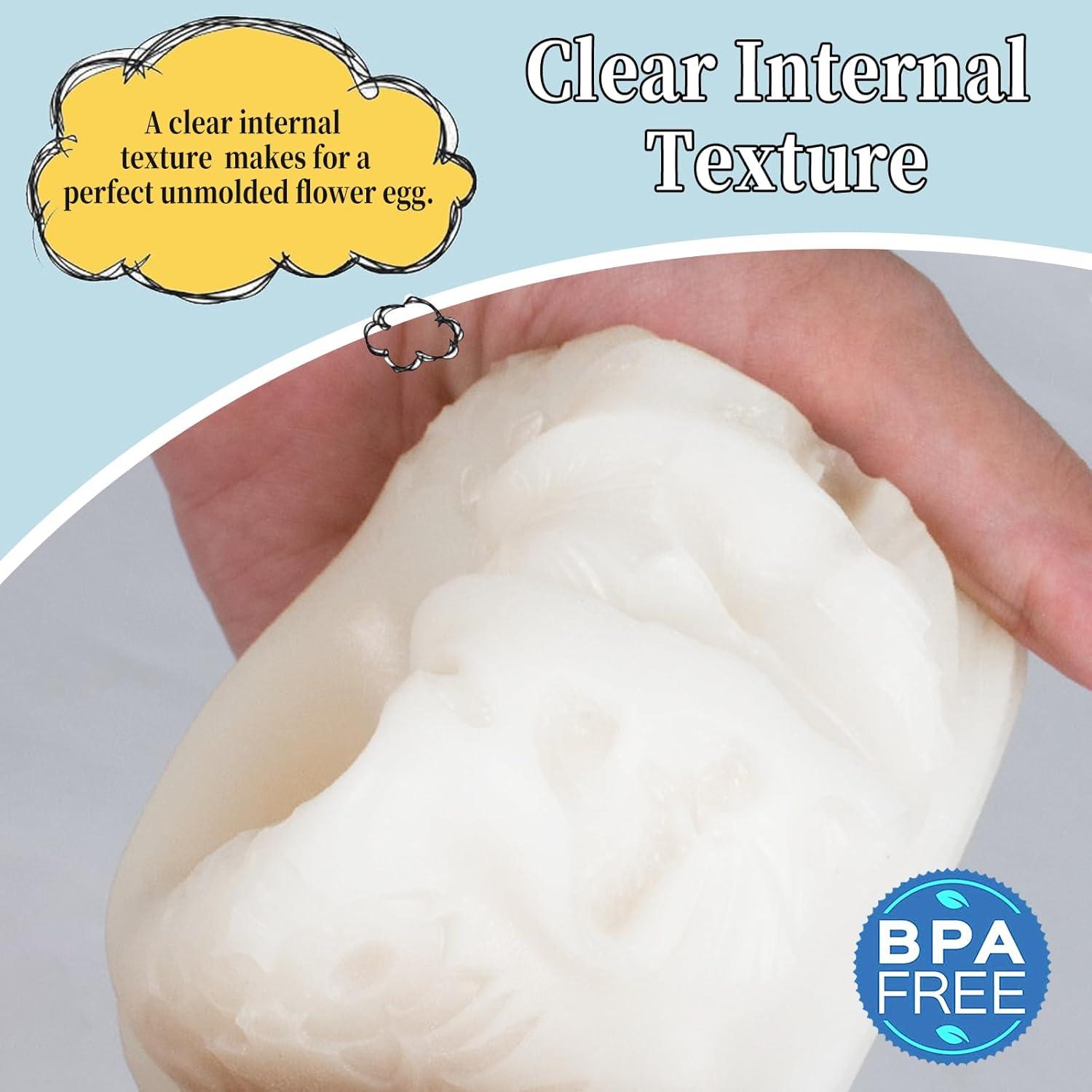 Molde de Silicona Huevo de Pascua MGLIFEUL para Velas 11.5x8.5cm