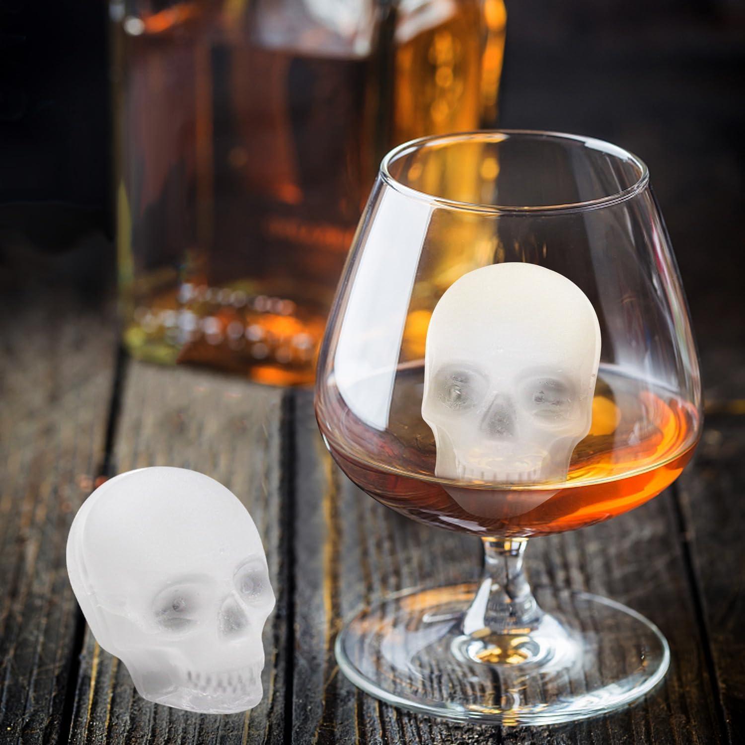 Molde de Silicona para Pastel Calavera RWSEFK 6 Cavidades