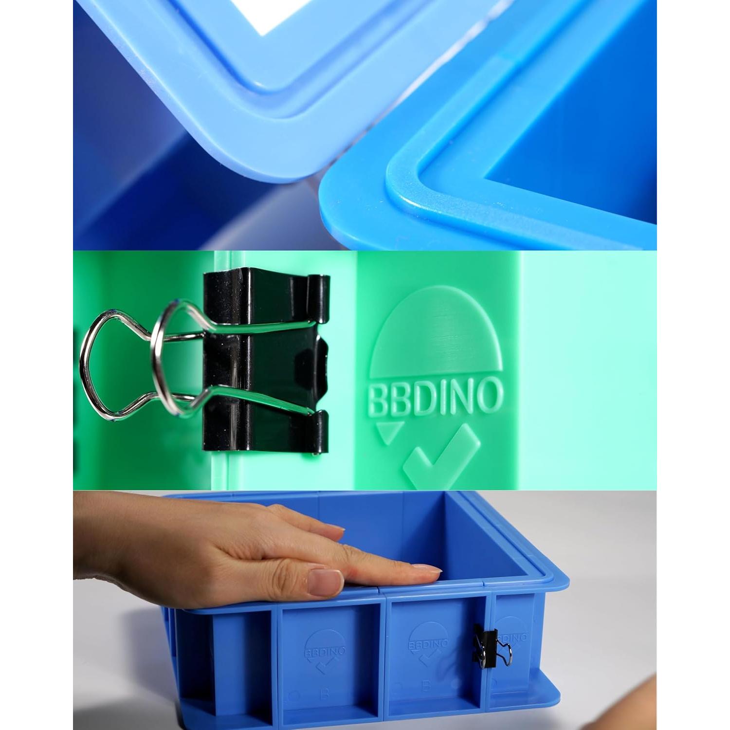 Kit de Carcasa de Molde Ajustable BBDINO - 2 Juegos - 62 Piezas