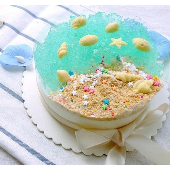 4 Moldes de Silicona Marino ELINKA para Pasteles y Dulces