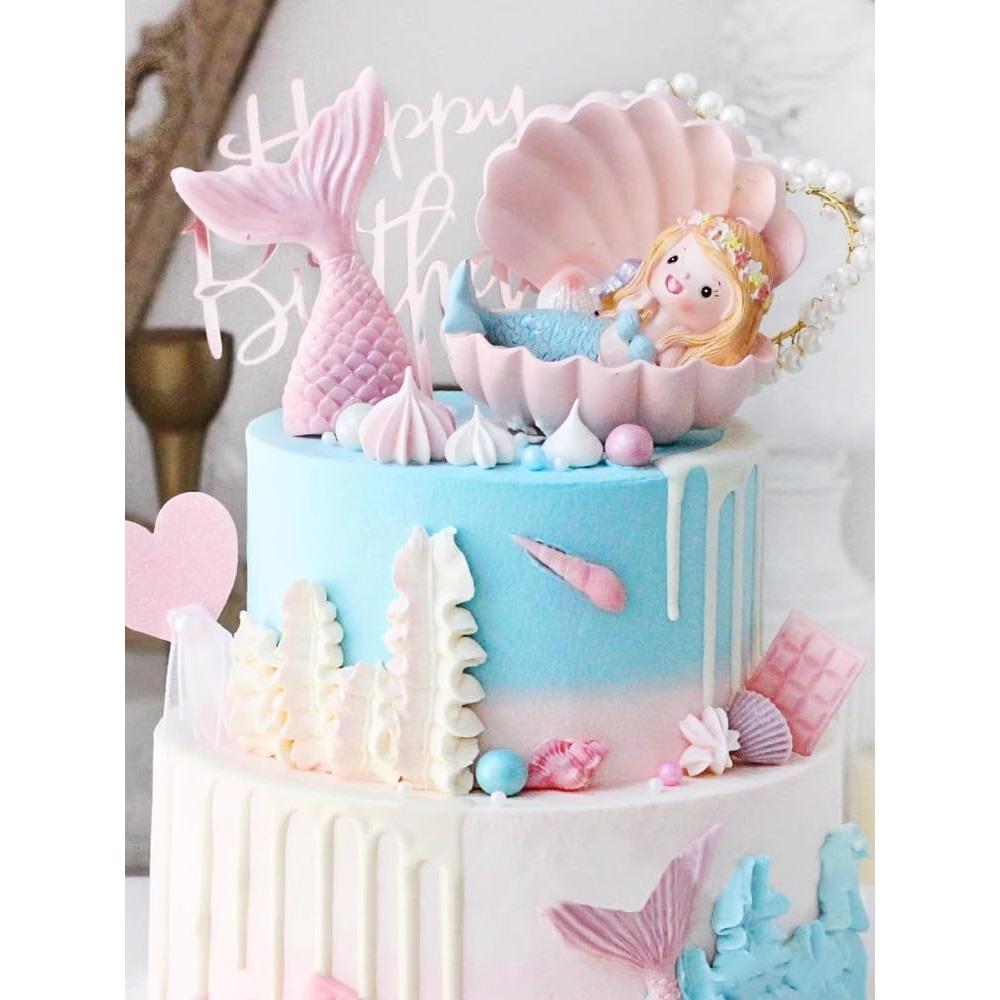 4 Moldes de Silicona Marino ELINKA para Pasteles y Dulces