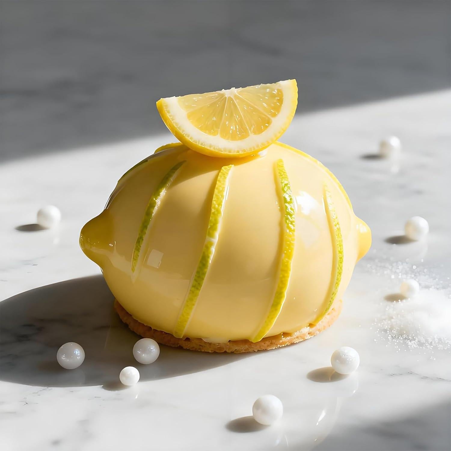 Molde de Silicona Fchil 15 Cavidades Limón para Postres