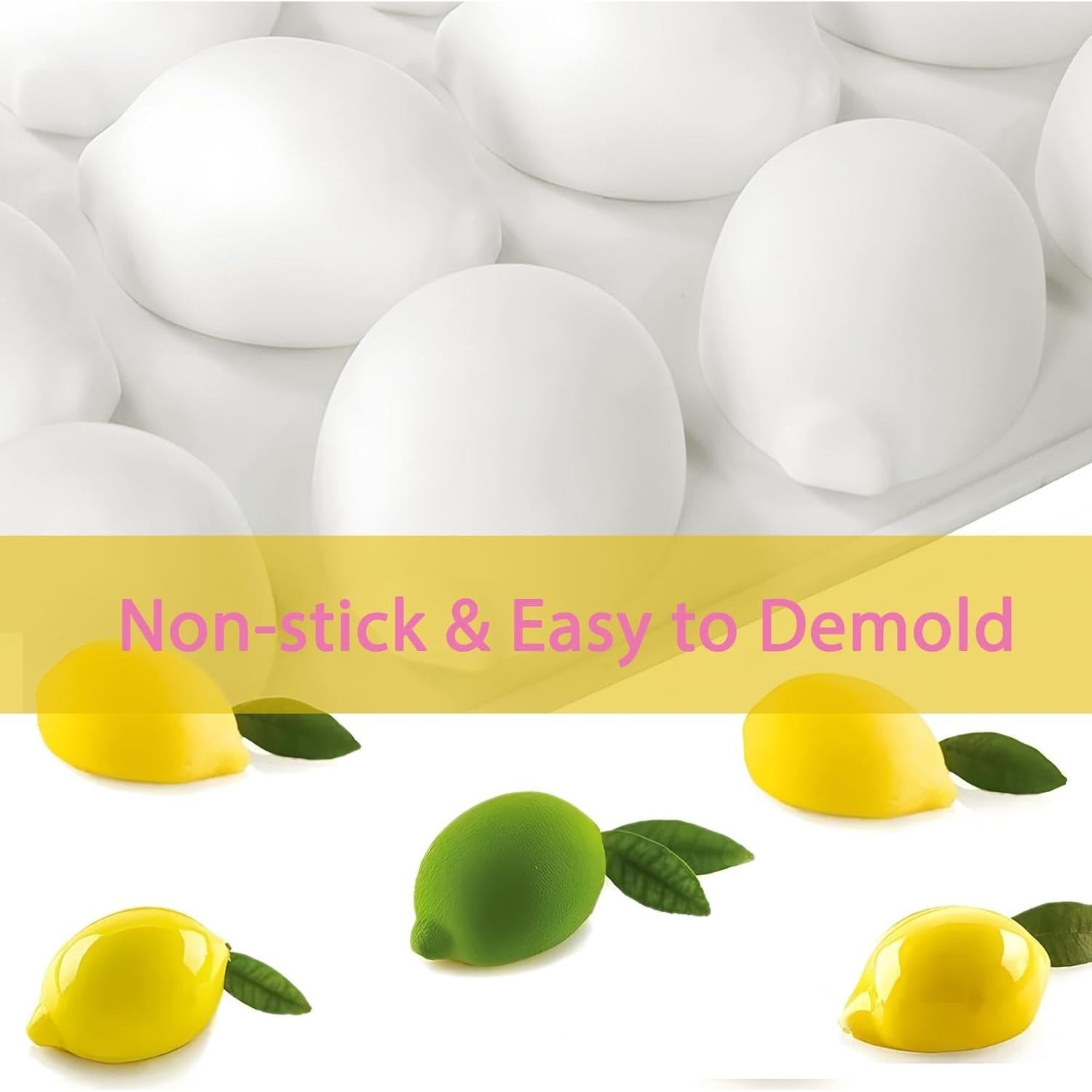 Molde de Silicona Fchil 15 Cavidades Limón para Postres