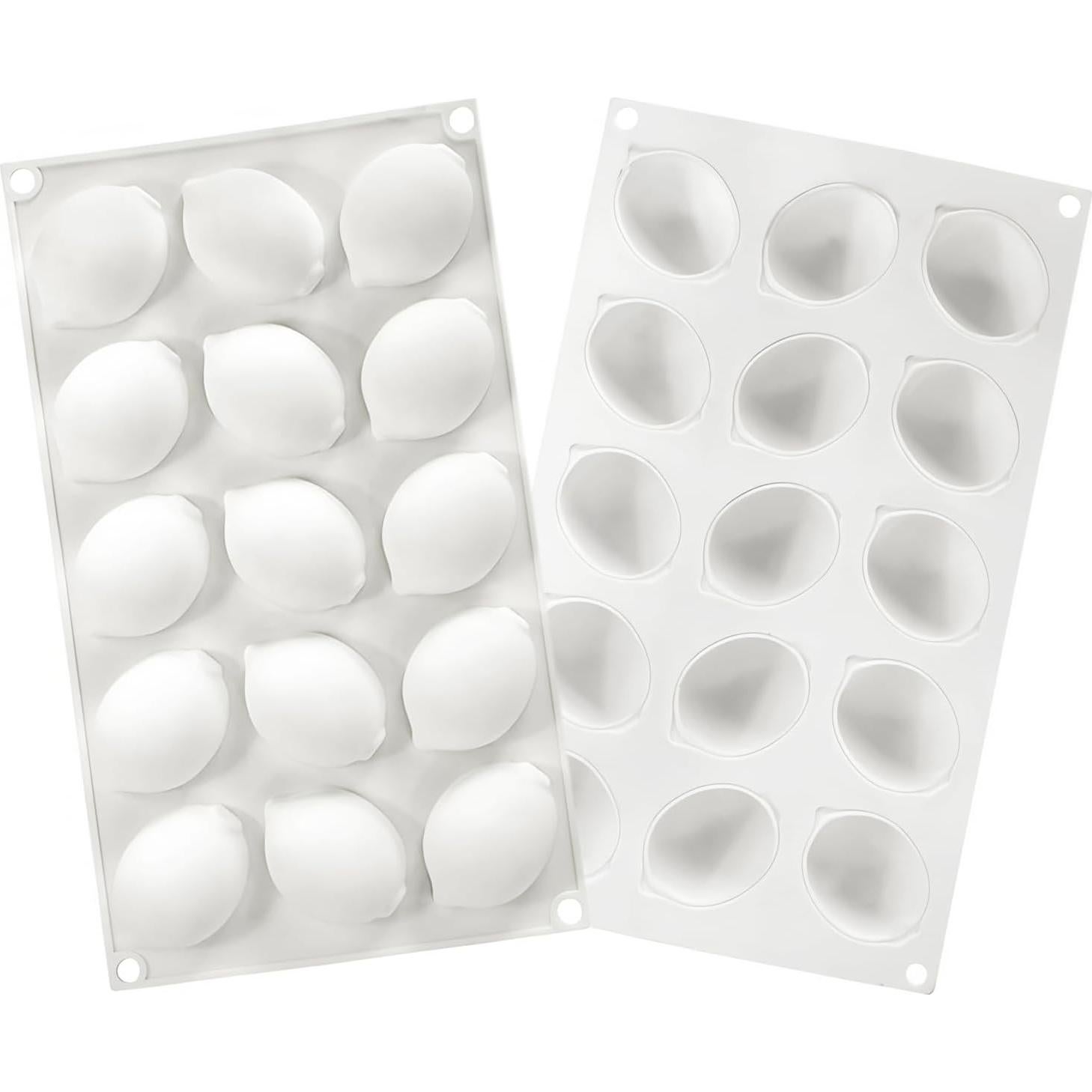 Molde de Silicona Fchil 15 Cavidades Limón para Postres