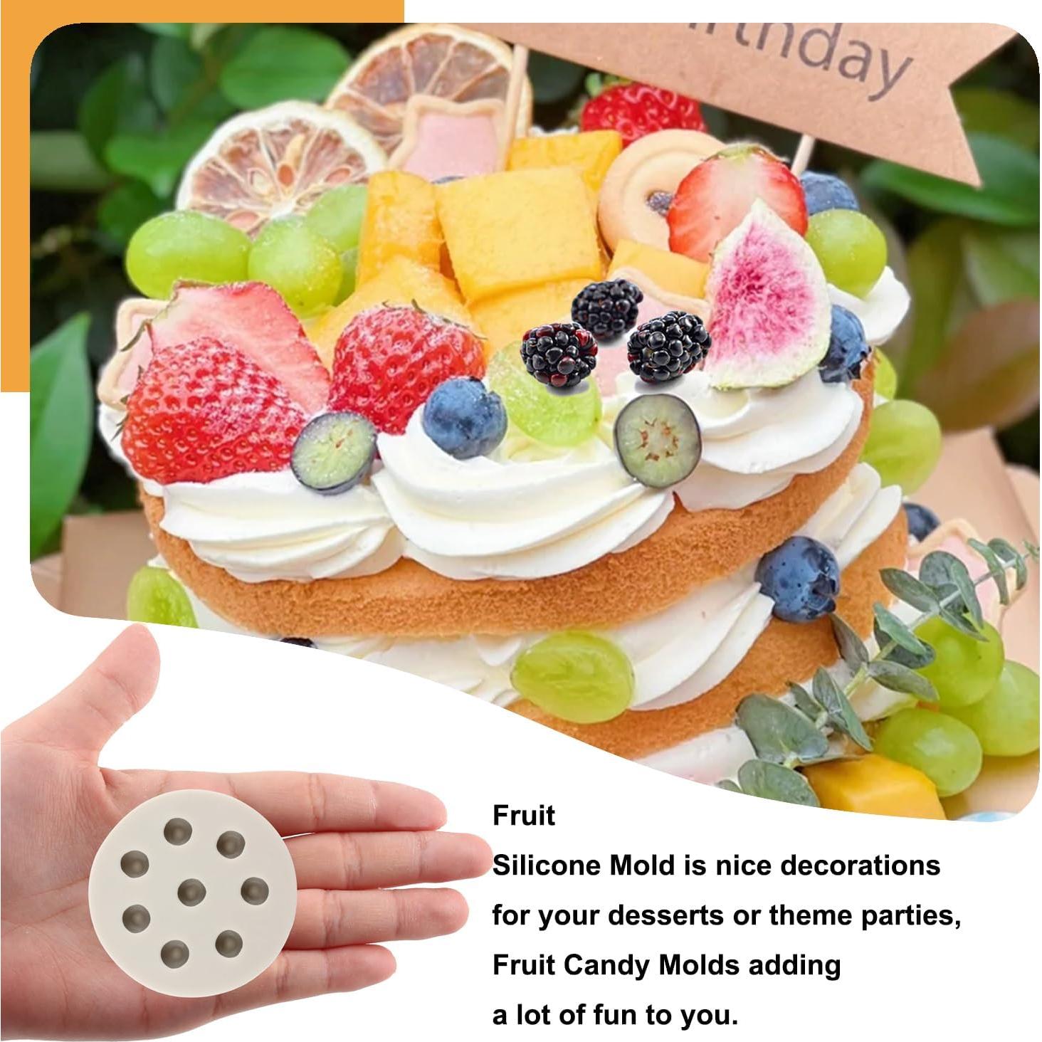 Set de 5 Moldes de Silicona Sijiangmold para Fondant y Chocolate