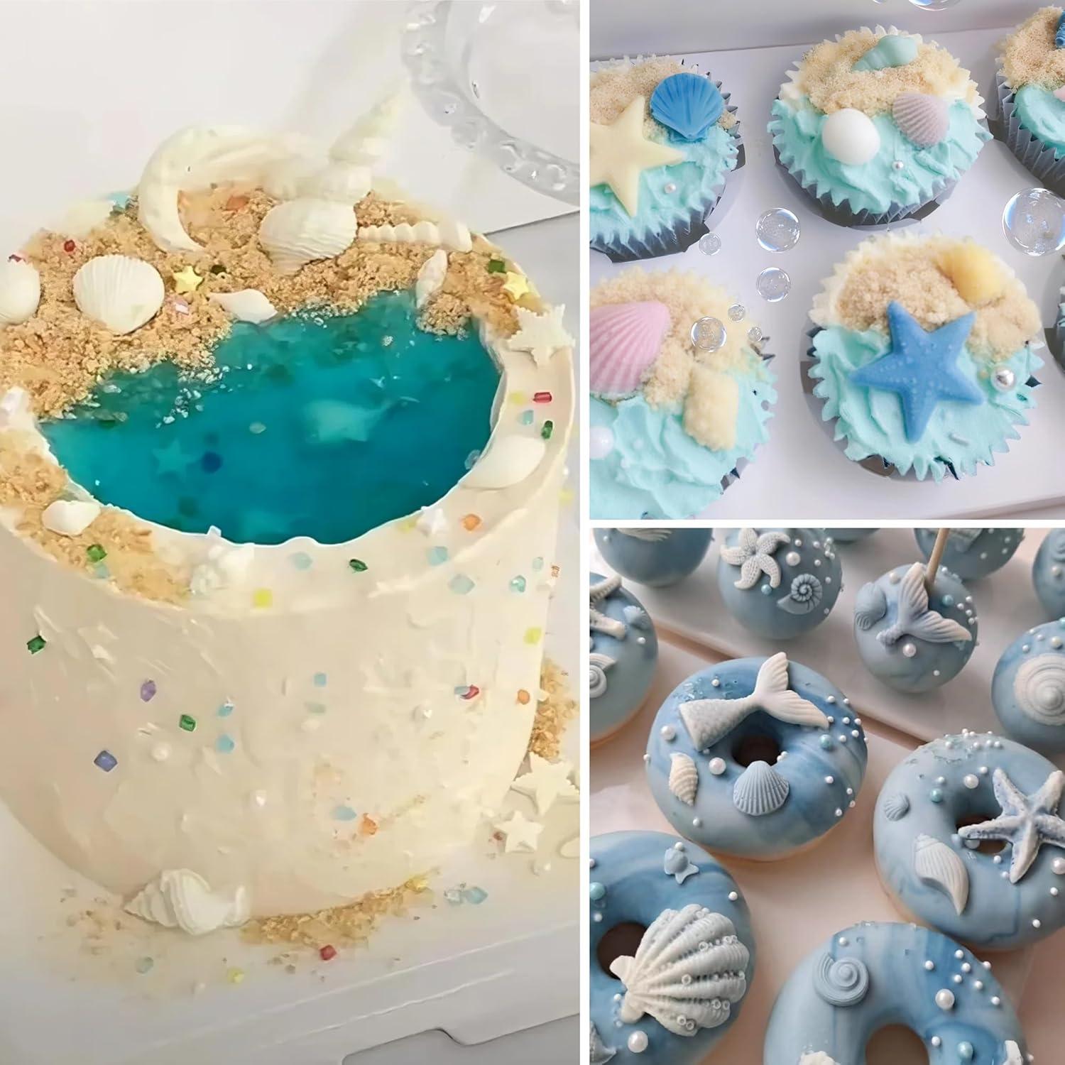 Molde de Silicona Marino 3 Piezas Kosbech Rosa