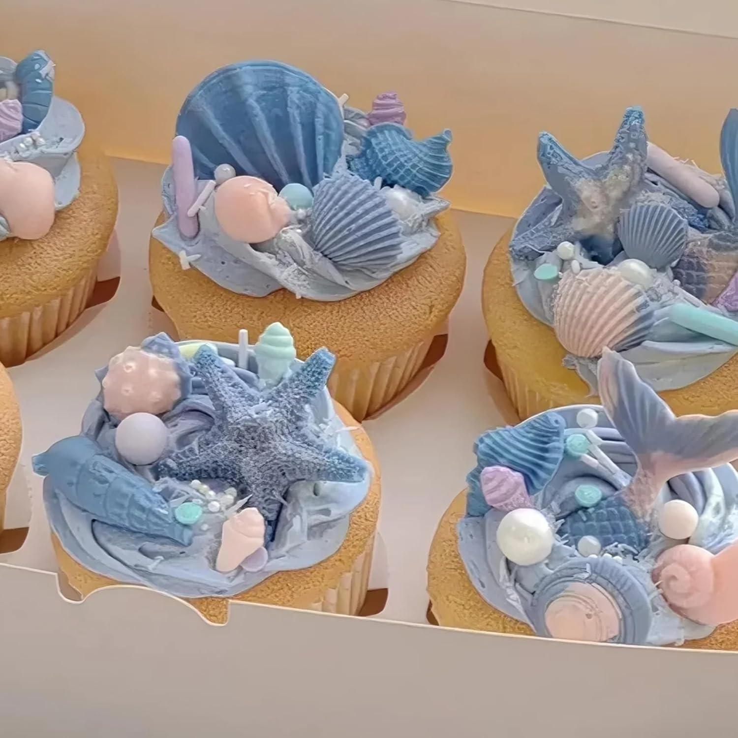 Molde de Silicona Marino 3 Piezas Kosbech Rosa