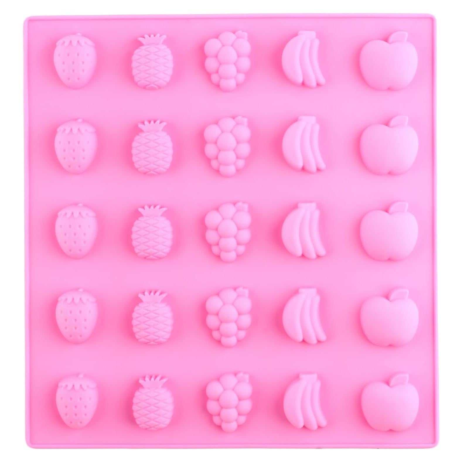 Molde de Silicona para Dulces de Frutas YIMINGMOLD 25 Cavidades