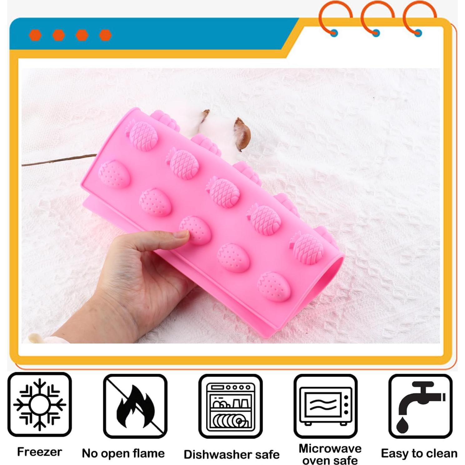 Molde de Silicona para Dulces de Frutas YIMINGMOLD 25 Cavidades