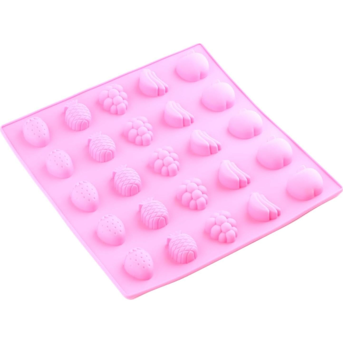 Molde de Silicona para Dulces de Frutas YIMINGMOLD 25 Cavidades
