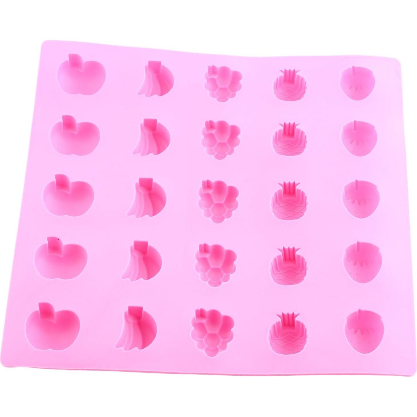 Molde de Silicona para Dulces de Frutas YIMINGMOLD 25 Cavidades