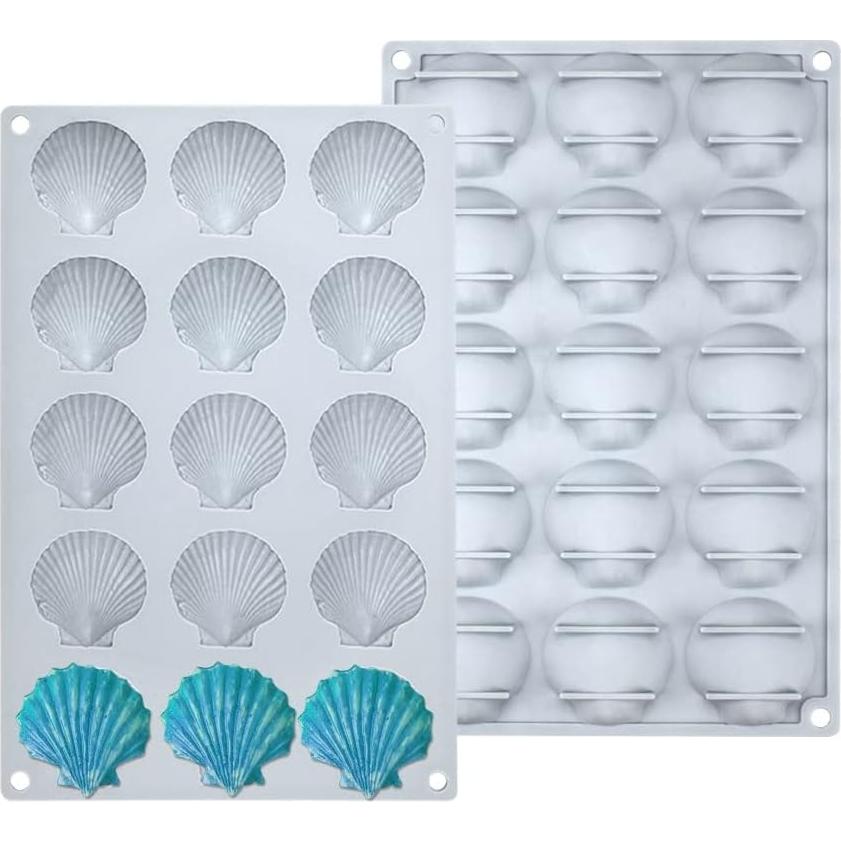 Molde de Silicona Concha de Mar Mostsom 30.1x19.9cm