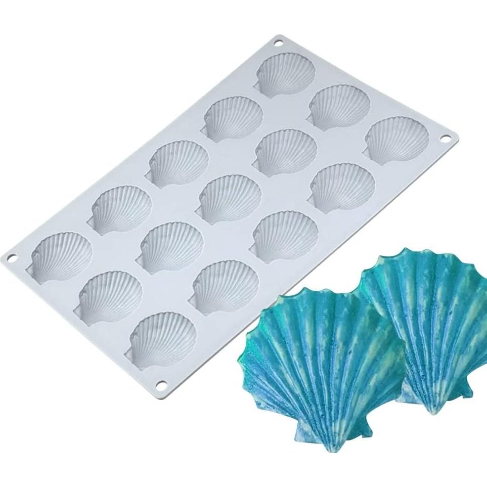 Molde de Silicona Concha de Mar Mostsom 30.1x19.9cm