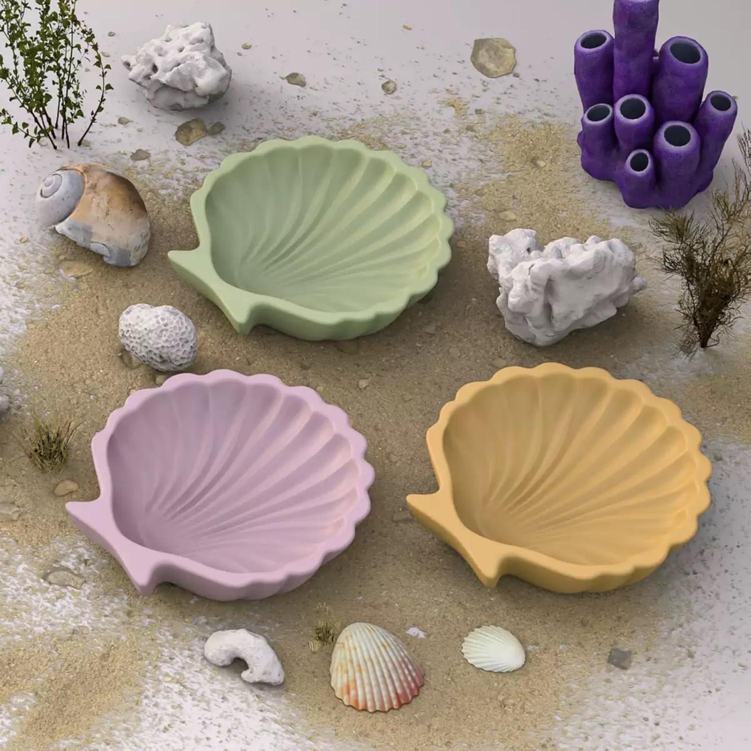 Molde de Silicona de Concha Yitkch para Resina 10.9x10.7cm