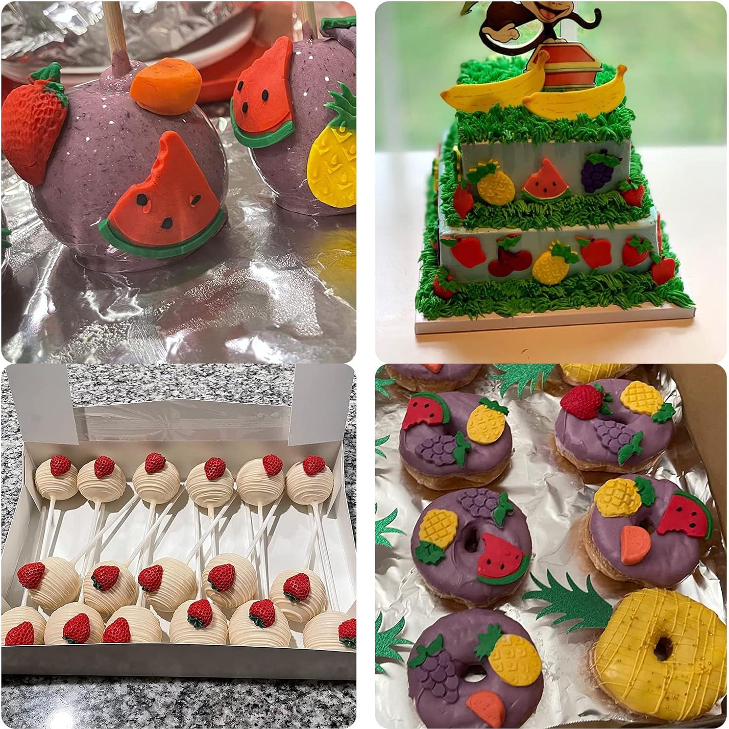 Moldes de Silicona para Caramelos de Frutas LCcakem - 2 Piezas