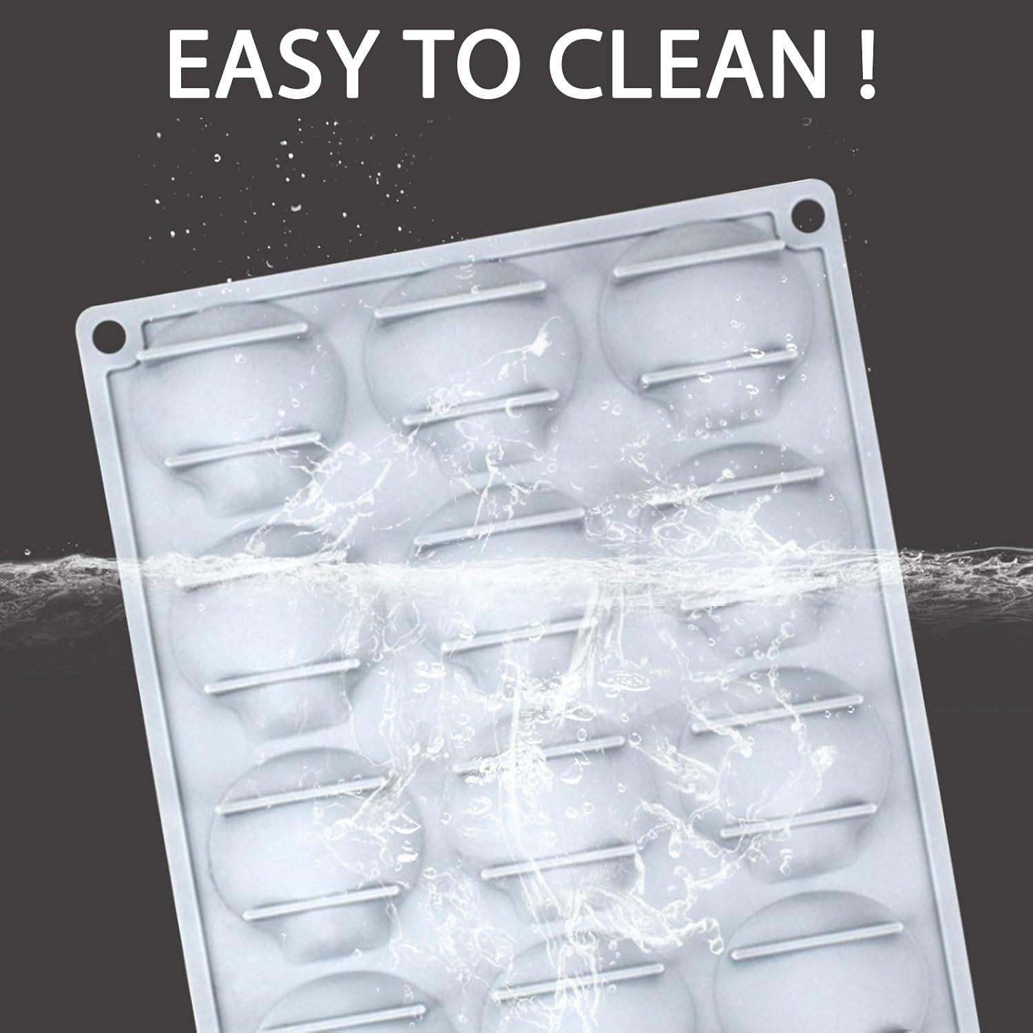 Molde de Silicona Fchil en Forma de Concha 15 Cavidades 29.7x19.6cm