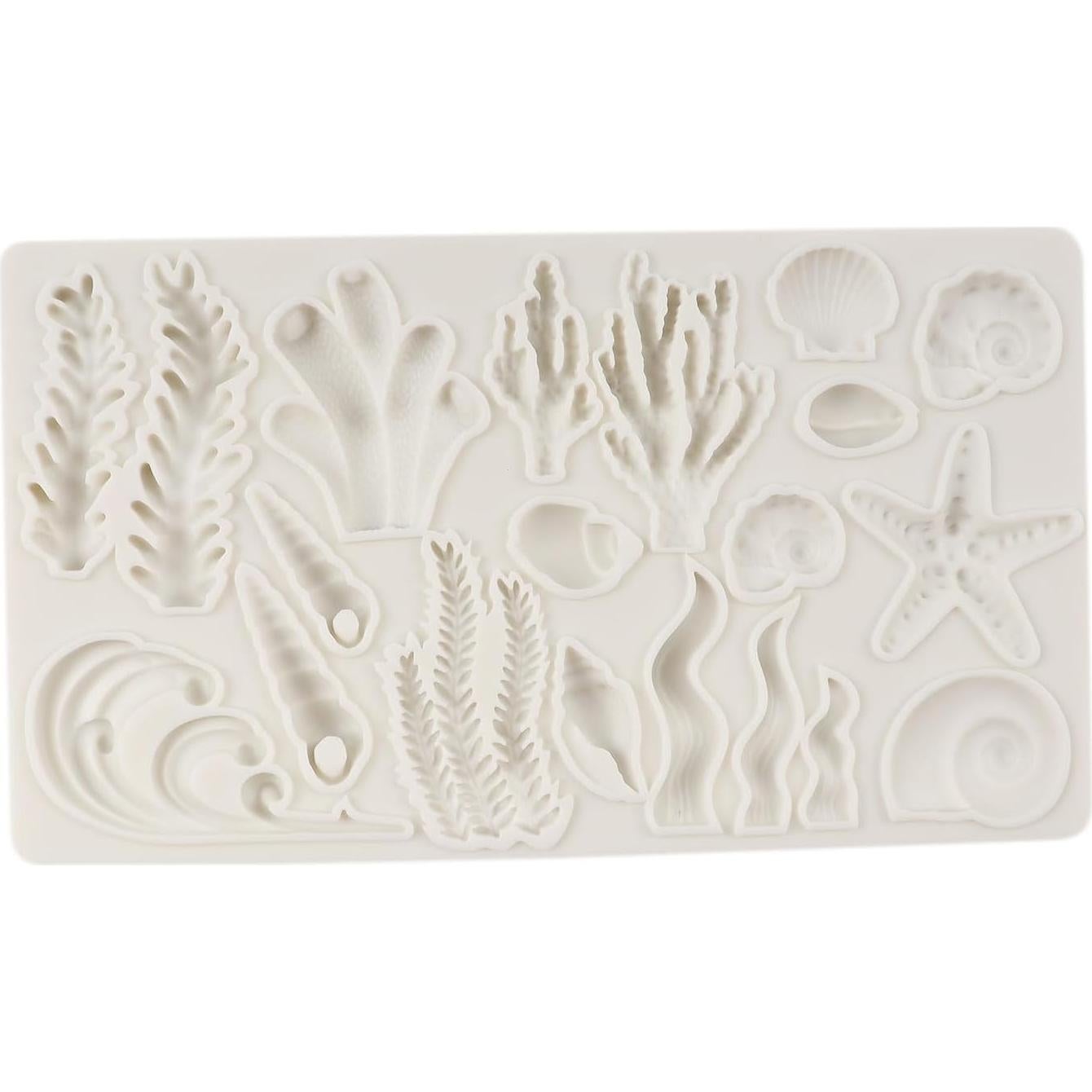 Molde de Silicona Marino QDMOLDS 11x19 cm para Pasteles