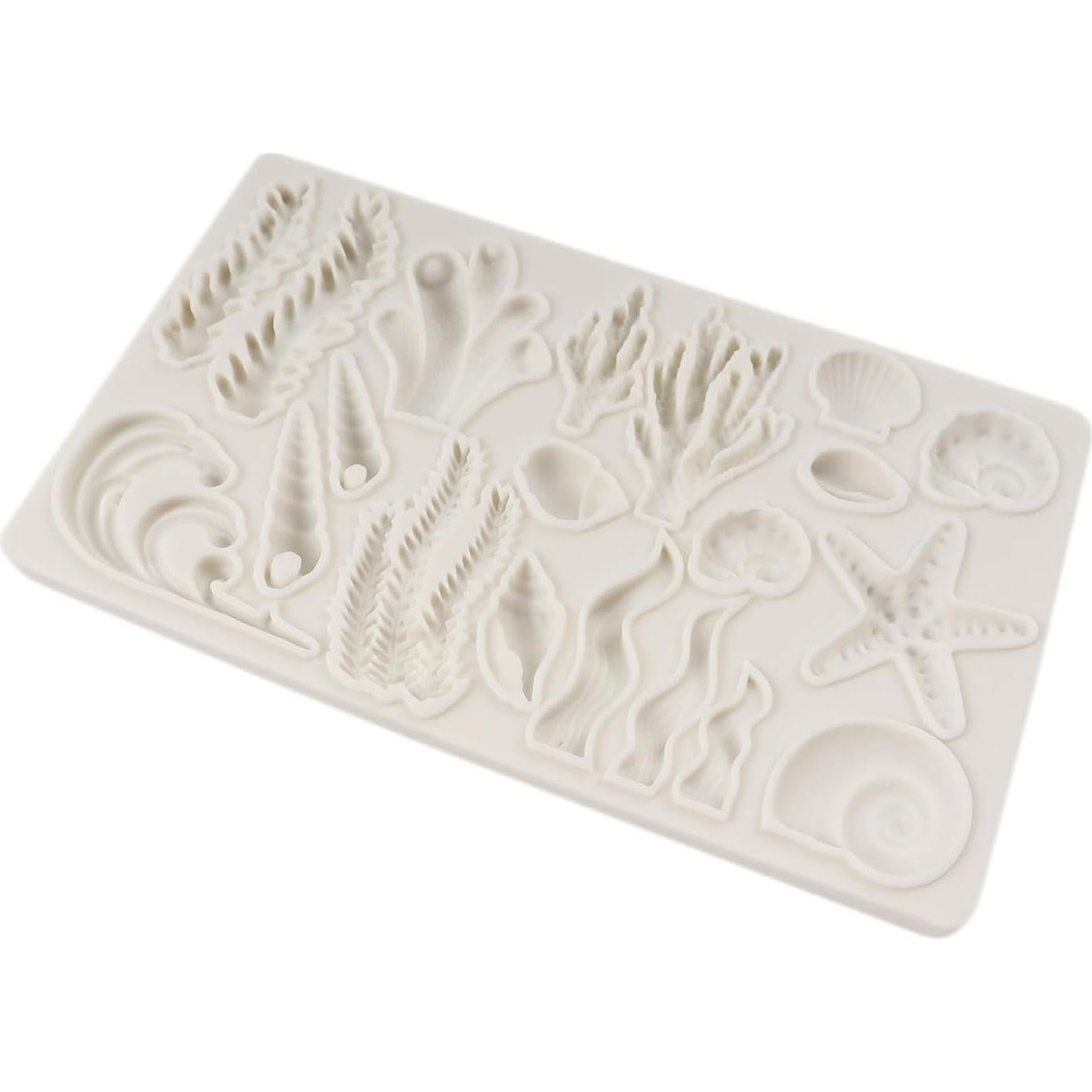 Molde de Silicona Marino QDMOLDS 11x19 cm para Pasteles