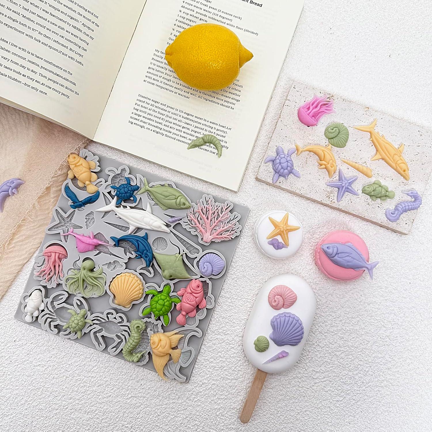 Molde de Silicona Oceánico ZINDIACINE 17.5x17.4cm