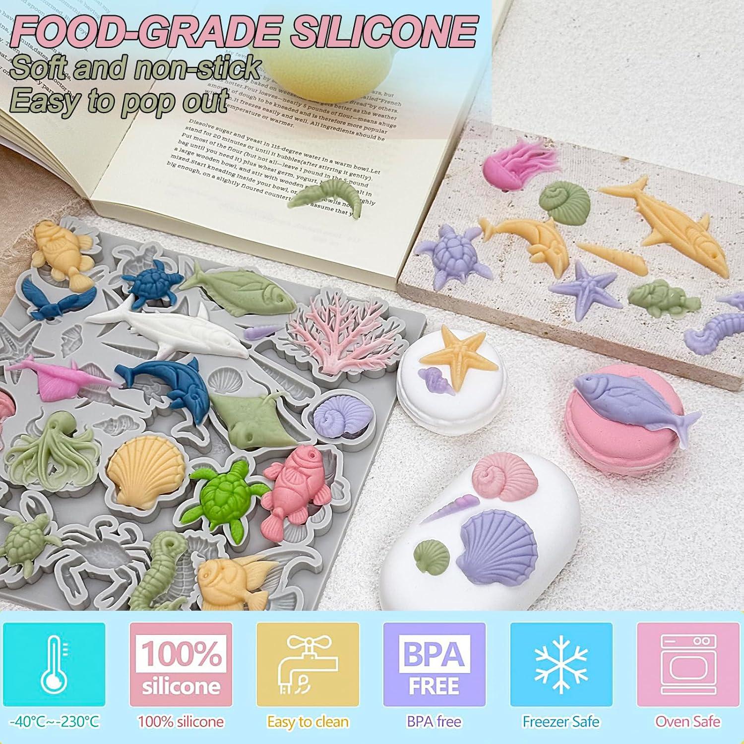 Molde de Silicona Oceánico ZINDIACINE 17.5x17.4cm