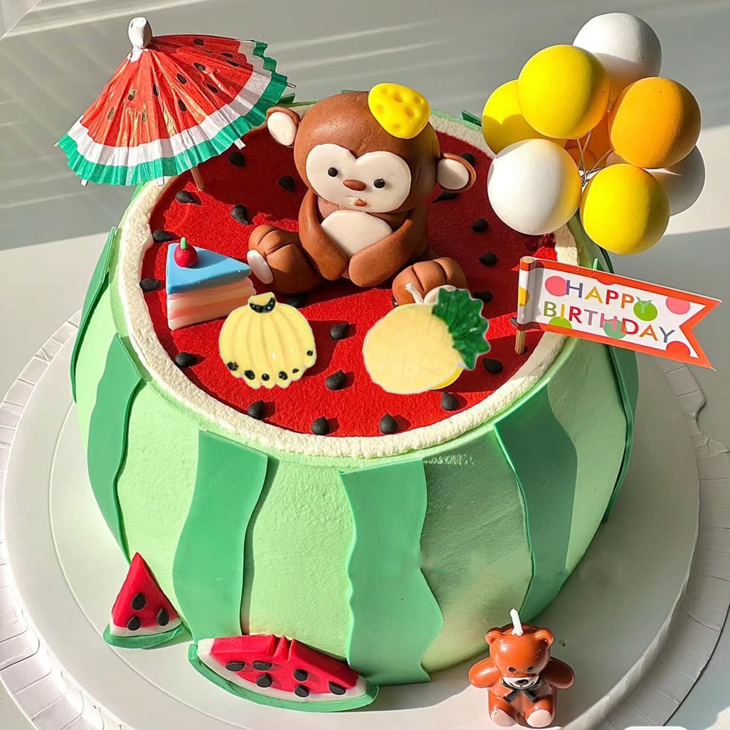 Molde de Silicona para Pasteles YIHUOMOLDS Frutas 9.8 cm