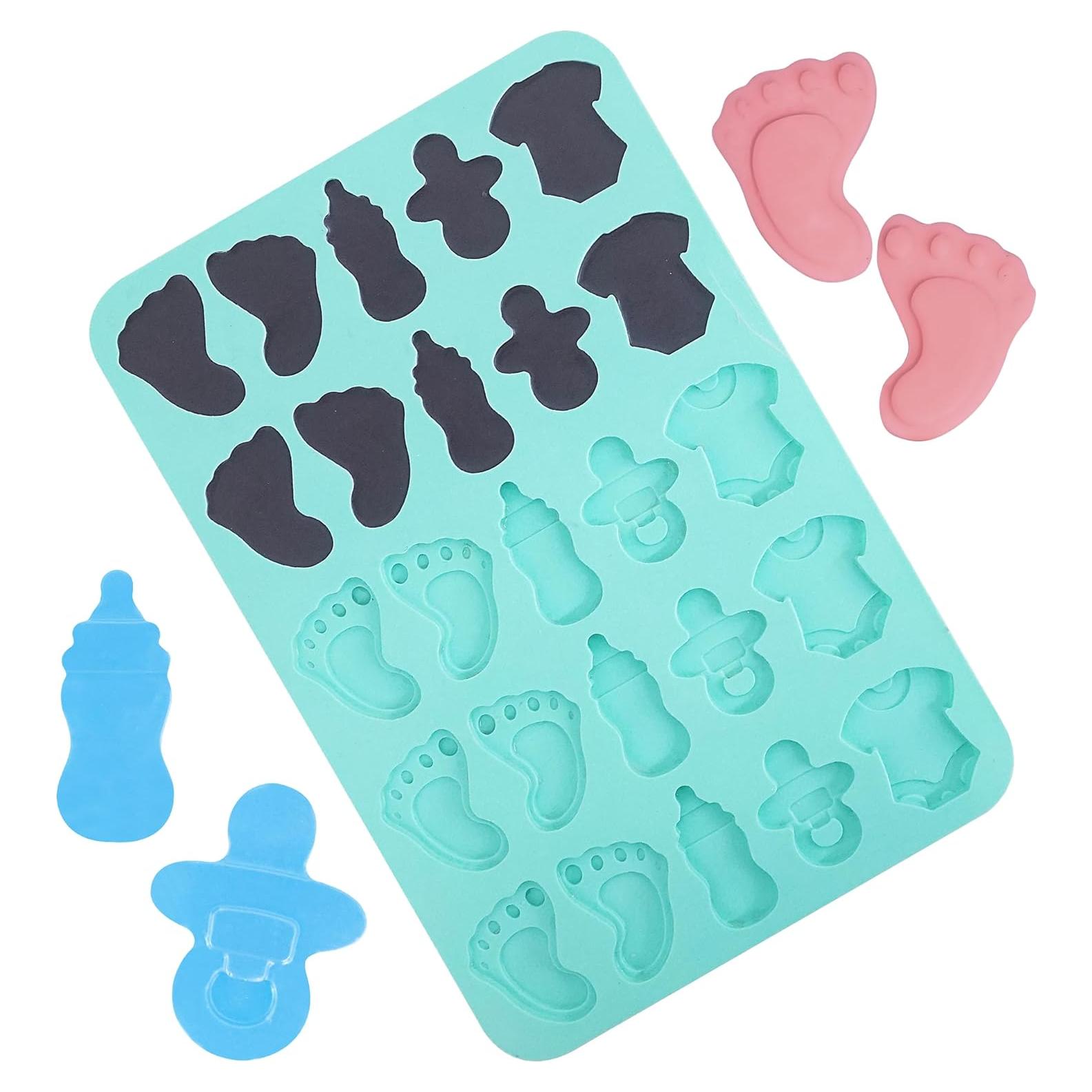Moldes de Silicona Antiadherentes Zorazio para Baby Shower