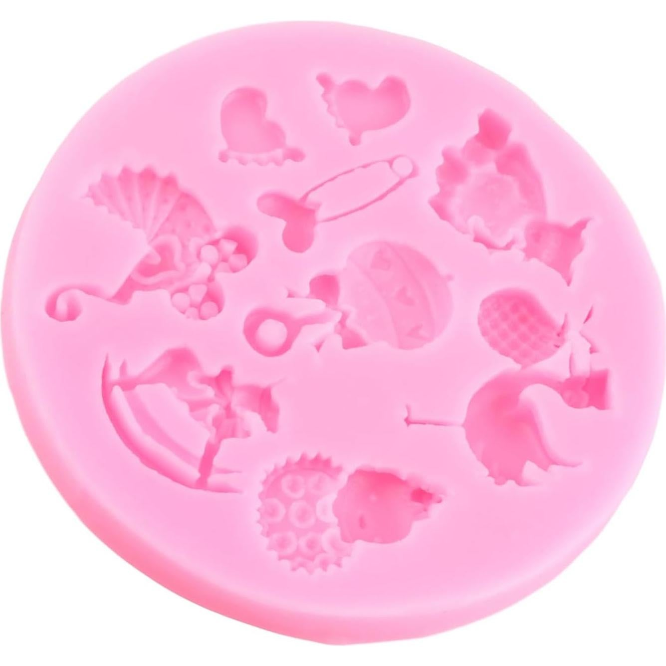 Molde de Silicona para Fondant Bebé XMOLDNMS 8x7 cm