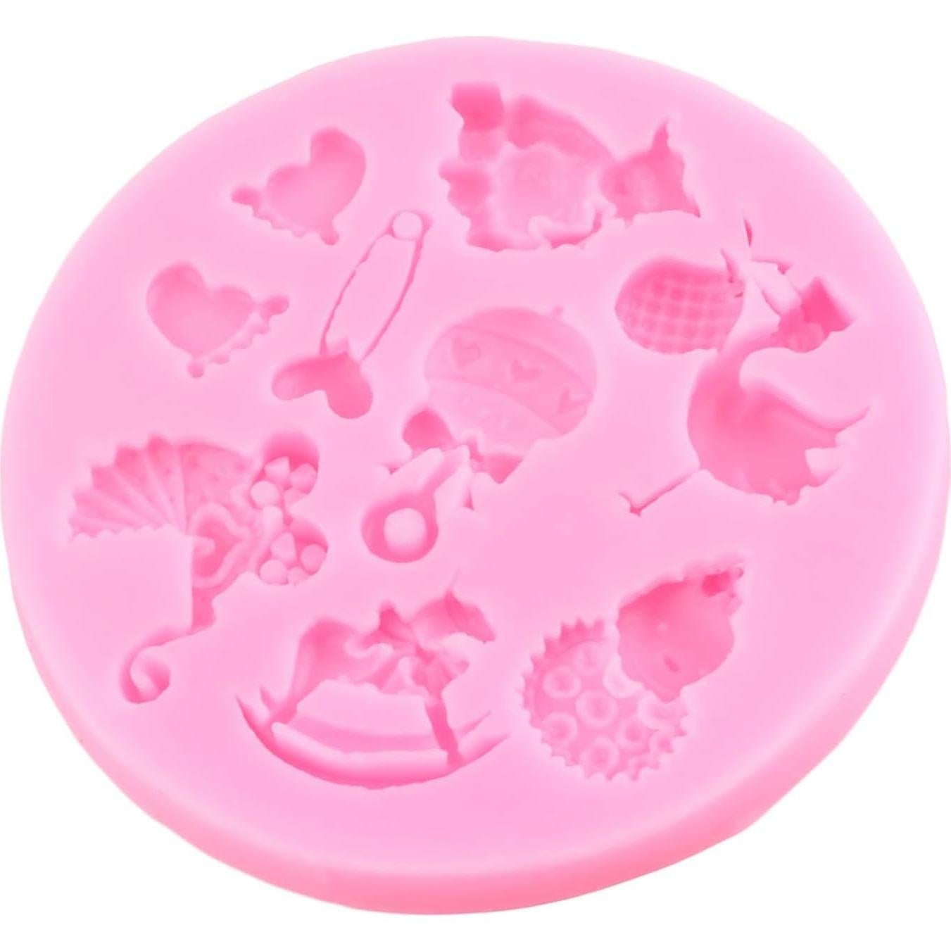 Molde de Silicona para Fondant Bebé XMOLDNMS 8x7 cm