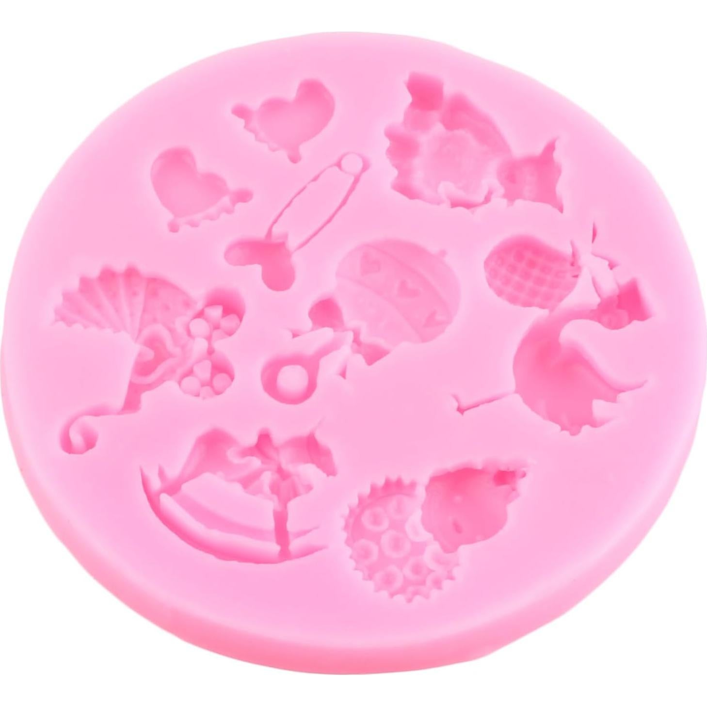 Molde de Silicona para Fondant Bebé XMOLDNMS 8x7 cm