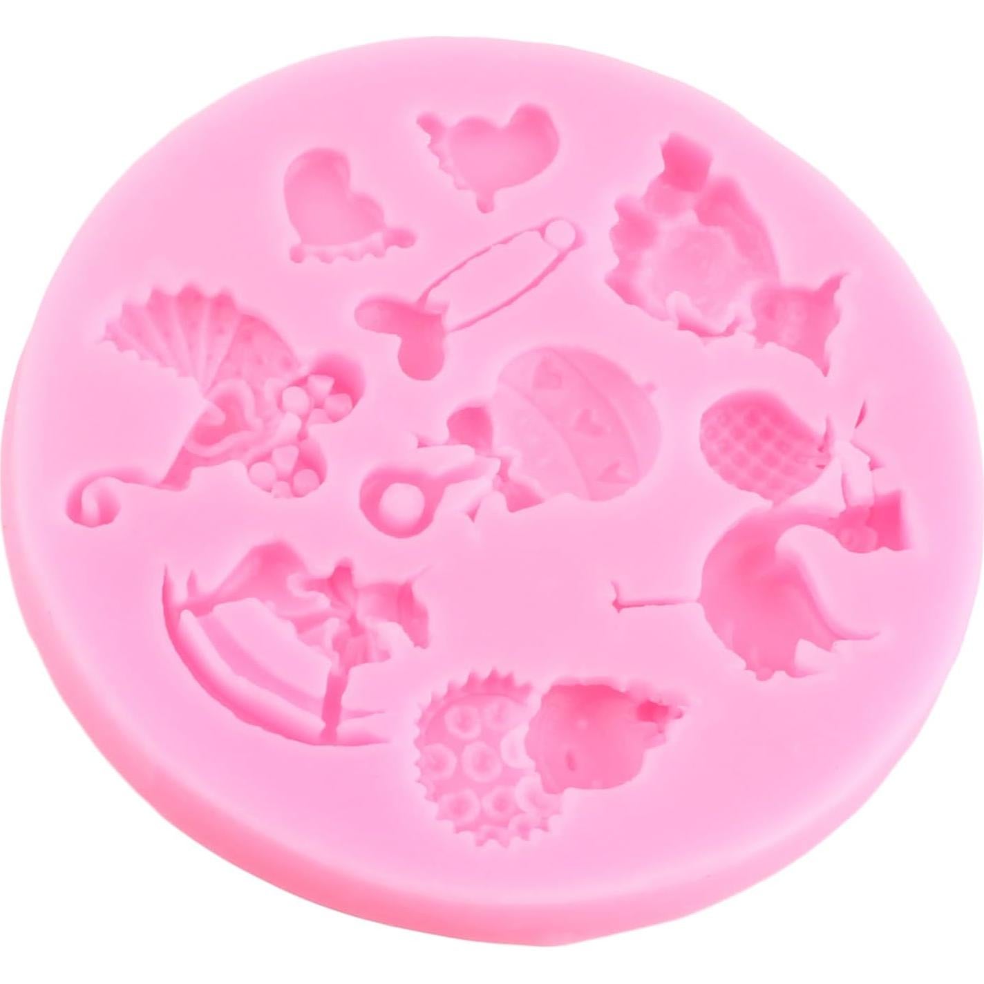 Molde de Silicona para Fondant Bebé XMOLDNMS 8x7 cm