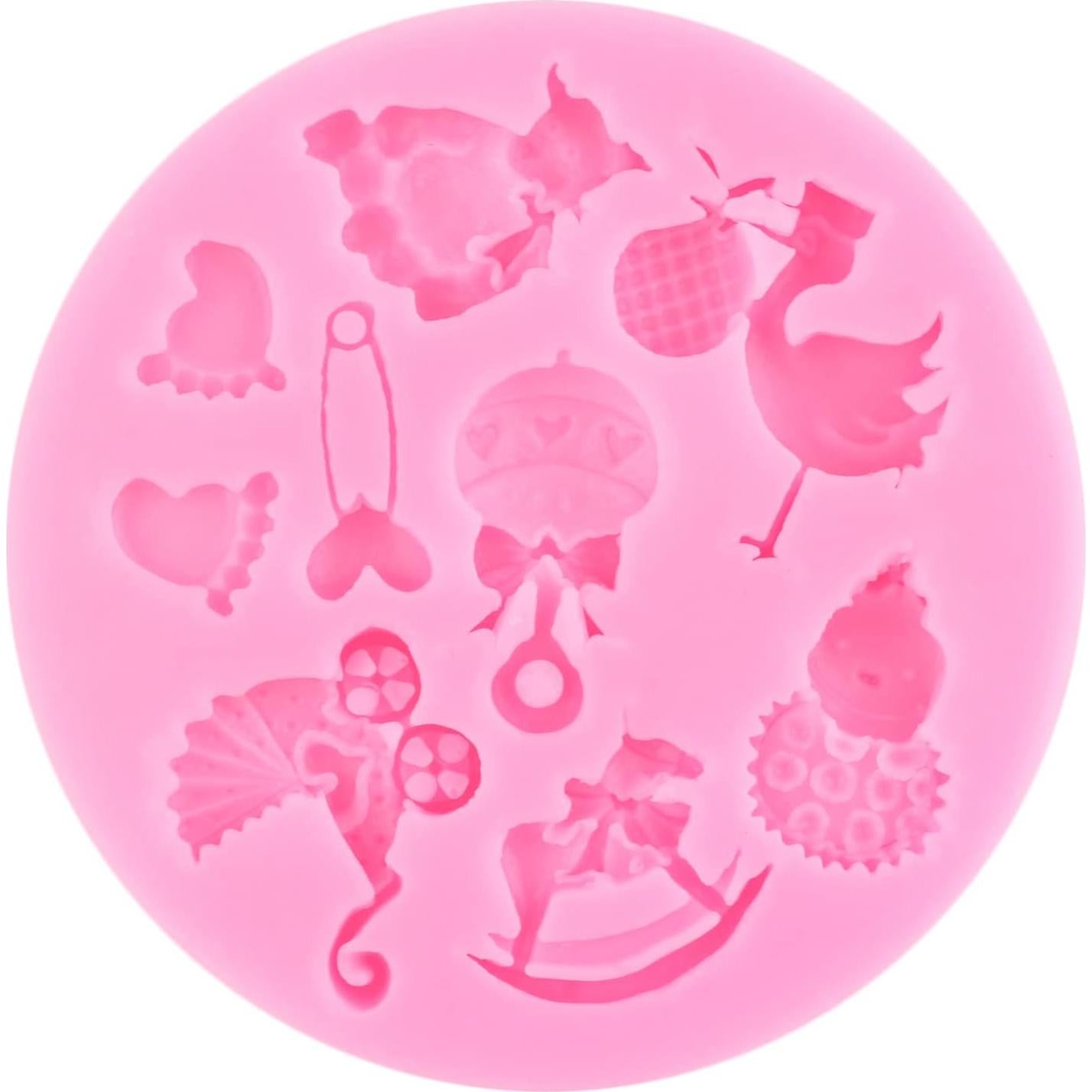 Molde de Silicona para Fondant Bebé XMOLDNMS 8x7 cm